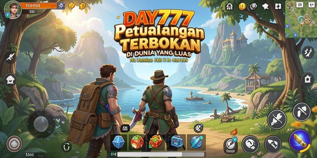 Tampilan gameplay menarik dari dunia terbuka DAY777 dengan petualangan yang tak terbatas.
