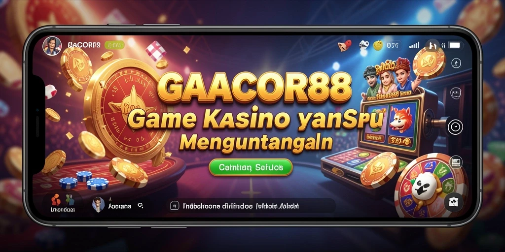 Tampilan gameplay yang seru dan menarik dari GACOR88.