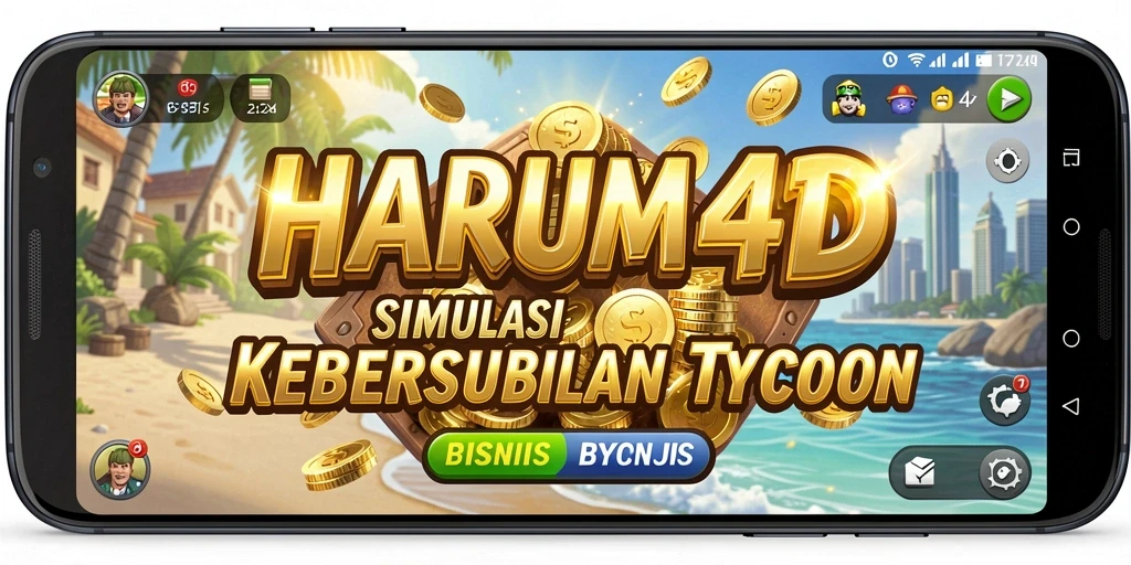 Gameplay Tycoon yang seru dan menantang di HARUM4D.