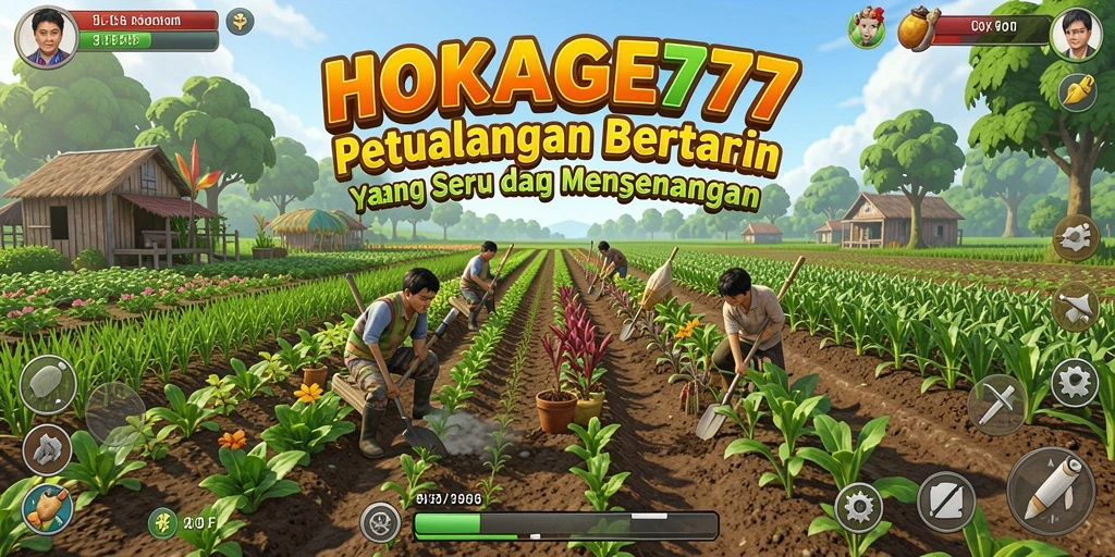 Screenshot utama HOKAGE77 menampilkan gameplay yang menarik dan interaktif.